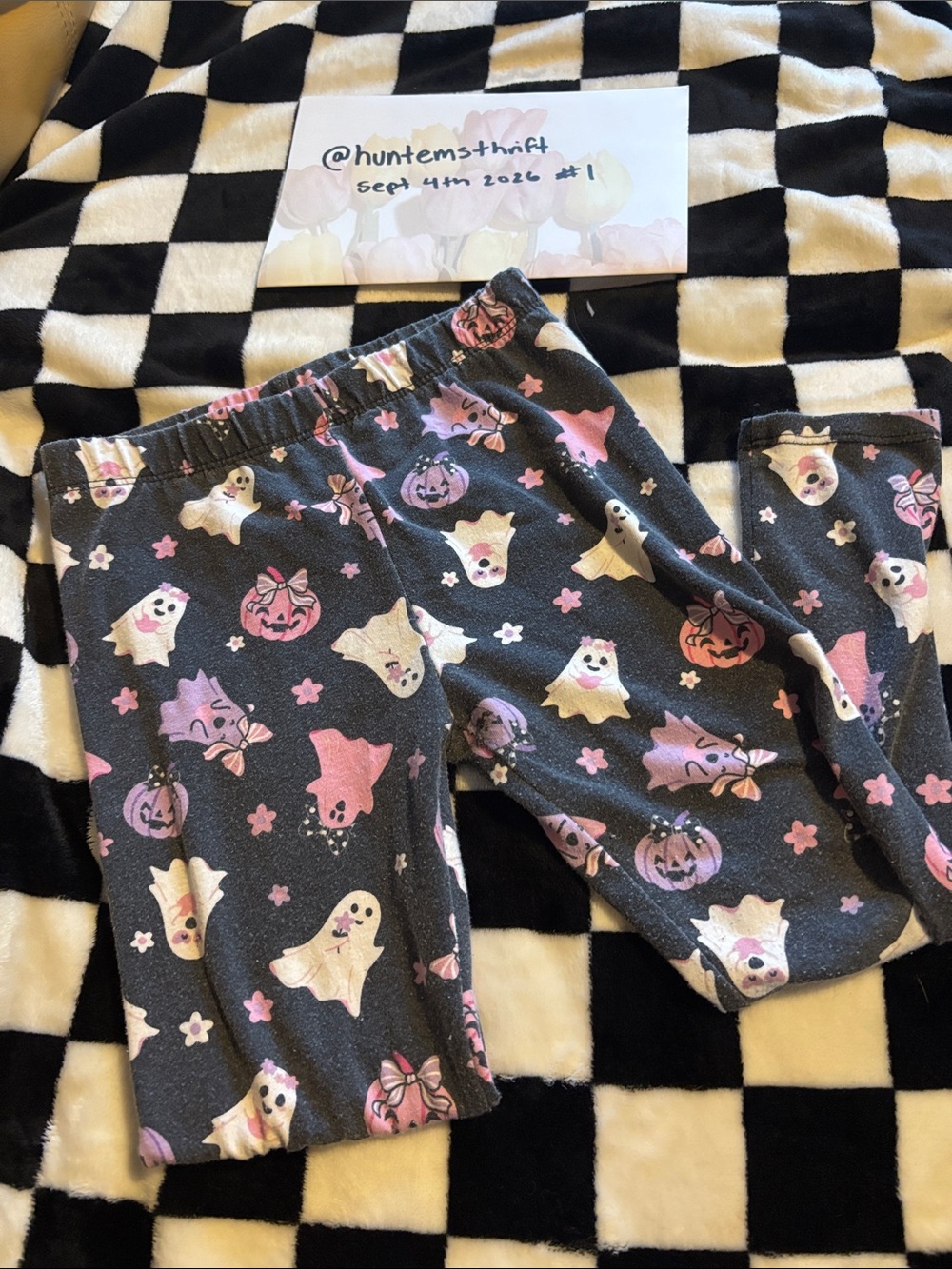 Size 5 Halloween leggings